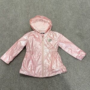 Buffalo David Bitton Shimmering Pink Jacket with Silver Heart